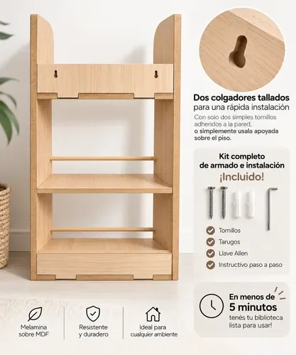 Estanteria Montessori Kov Design