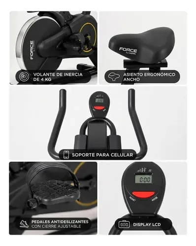 Bicicleta Fija Spinning Gadnic