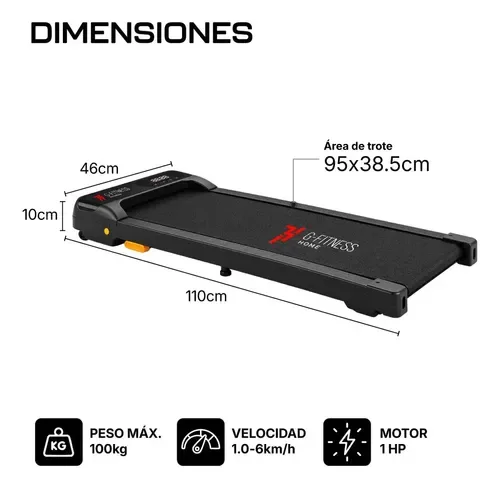 G-Fitness Caminadora Walking Pad