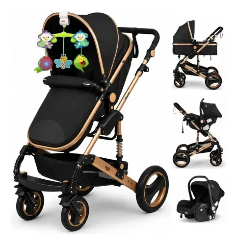 Cochecito De Bebé Cosco Travel System Con Huevito Y Moisés…