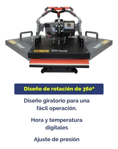 Estampadora sublimadora manual Plana 30X38
