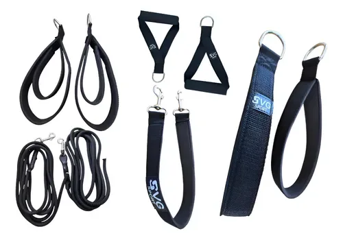Pilates Kit Soga Puños Pies Cinta Agarre
