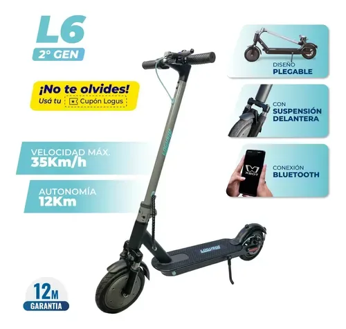 Monopatin Electrico Logus L6