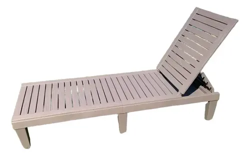 Reposera Enerfit símil madera